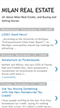 Mobile Screenshot of milanrealestate.blogspot.com