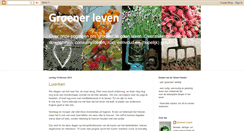 Desktop Screenshot of groenerleven.blogspot.com