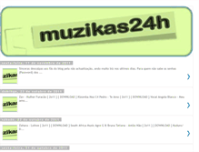 Tablet Screenshot of muzikas24h.blogspot.com