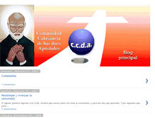 Tablet Screenshot of comunidadcalasanciadelosdoceapostoles.blogspot.com