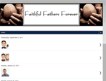 Tablet Screenshot of faithfulfathersforever.blogspot.com