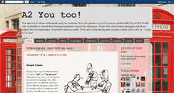 Desktop Screenshot of a2youtoo.blogspot.com