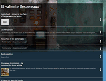 Tablet Screenshot of elvalientedespereaux.blogspot.com