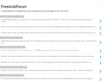 Tablet Screenshot of freearabforum.blogspot.com