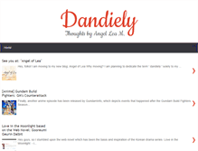 Tablet Screenshot of dandiely.blogspot.com