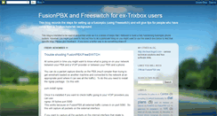 Desktop Screenshot of fusionpbx.blogspot.com