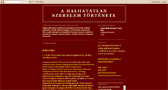 Desktop Screenshot of andibandi-halhatatlanszerelem.blogspot.com