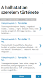 Mobile Screenshot of andibandi-halhatatlanszerelem.blogspot.com