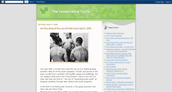 Desktop Screenshot of conservativeturtle.blogspot.com