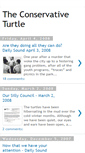 Mobile Screenshot of conservativeturtle.blogspot.com