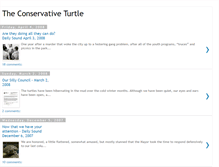 Tablet Screenshot of conservativeturtle.blogspot.com