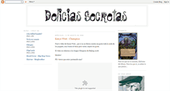 Desktop Screenshot of deliciassecretas.blogspot.com