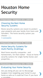 Mobile Screenshot of houston-home-security.blogspot.com