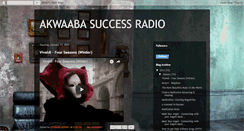 Desktop Screenshot of akwaabasuccessradio.blogspot.com