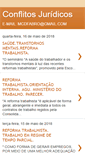 Mobile Screenshot of conflitos-juridicos.blogspot.com