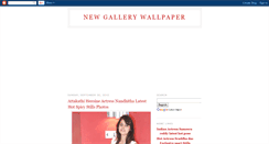 Desktop Screenshot of newgallerywallpaper.blogspot.com