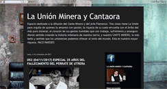 Desktop Screenshot of launionmineraycantaora.blogspot.com