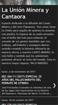 Mobile Screenshot of launionmineraycantaora.blogspot.com