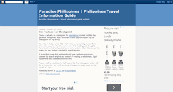 Desktop Screenshot of paradise-philippines.blogspot.com