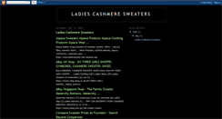 Desktop Screenshot of ladiescashmeresweaters.blogspot.com