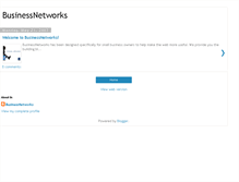 Tablet Screenshot of business-networks.blogspot.com