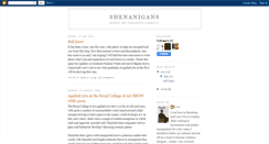 Desktop Screenshot of duskshenanigans.blogspot.com