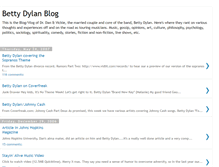 Tablet Screenshot of bettydylan.blogspot.com