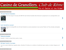Tablet Screenshot of casinodegranollers.blogspot.com