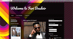 Desktop Screenshot of fariboudoir.blogspot.com