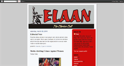 Desktop Screenshot of elaanmonthly.blogspot.com