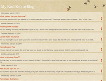 Tablet Screenshot of myrealestatetalk.blogspot.com