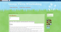 Desktop Screenshot of georgevierrawinemaking.blogspot.com