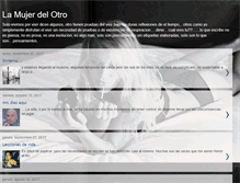 Tablet Screenshot of lamujerdelotro.blogspot.com