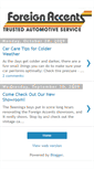 Mobile Screenshot of foraccents.blogspot.com