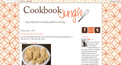 Desktop Screenshot of cookbookjungle.blogspot.com