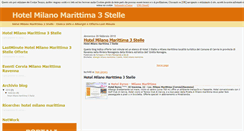 Desktop Screenshot of hotelmilanomarittima3stelle.blogspot.com