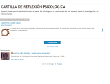 Tablet Screenshot of cartilla-psicologasocialycomunitaria.blogspot.com