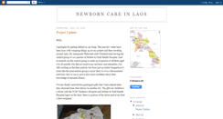 Desktop Screenshot of newborncareinlaos.blogspot.com