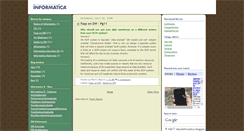 Desktop Screenshot of aboutinformatica.blogspot.com