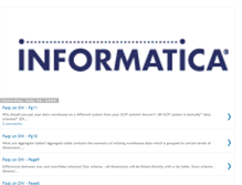 Tablet Screenshot of aboutinformatica.blogspot.com