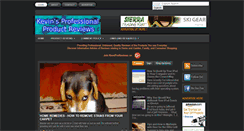 Desktop Screenshot of kevsproreviews.blogspot.com