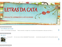 Tablet Screenshot of letrasdacata.blogspot.com