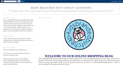 Desktop Screenshot of kidsbrandedbutcheap.blogspot.com