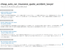 Tablet Screenshot of car-insurance-quote-accident-lawyer.blogspot.com