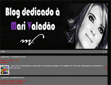 Tablet Screenshot of dedicadomarivaladao.blogspot.com