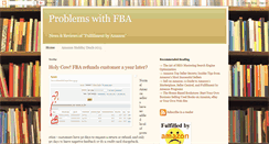 Desktop Screenshot of fba-problems.blogspot.com