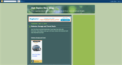 Desktop Screenshot of hot-topics-now-blog.blogspot.com