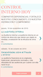 Mobile Screenshot of controlinternohoy.blogspot.com