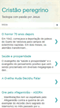 Mobile Screenshot of cristaoperegrino.blogspot.com