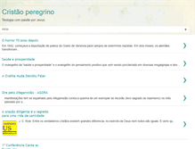 Tablet Screenshot of cristaoperegrino.blogspot.com